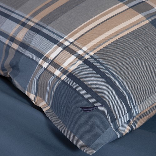 Σεντόνια Υπέρδιπλο Nef-Nef Homeware (Σετ) Nautica Nau Surface 280Χ270 Denim