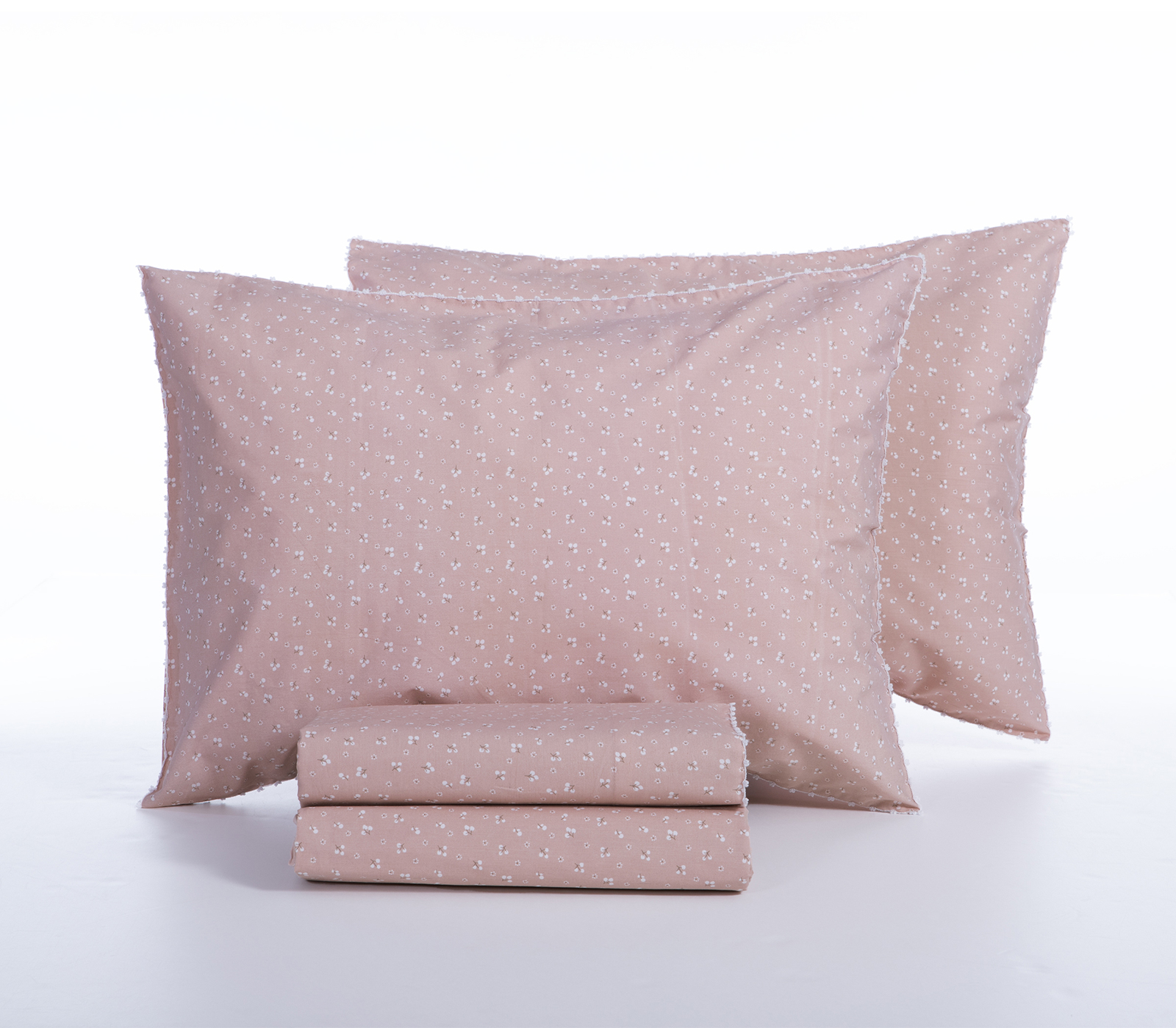 Σεντόνια King Size Nef-Nef Homeware (Σετ) Sissy 280X270 Rose