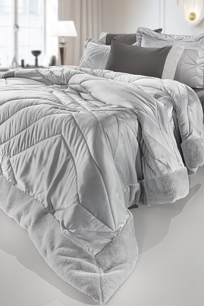 Πάπλωμα Υπέρδιπλο Guy Laroche Columbia Silver 250x240