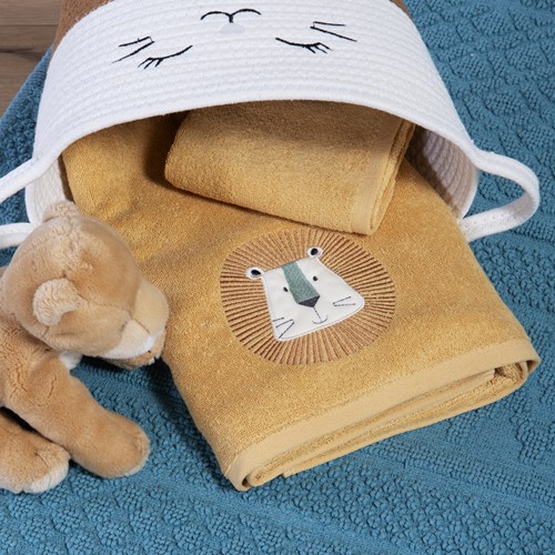 Βρεφικές Πετσέτες Nef-Nef Homeware (2τμχ) Wild Company Yellow