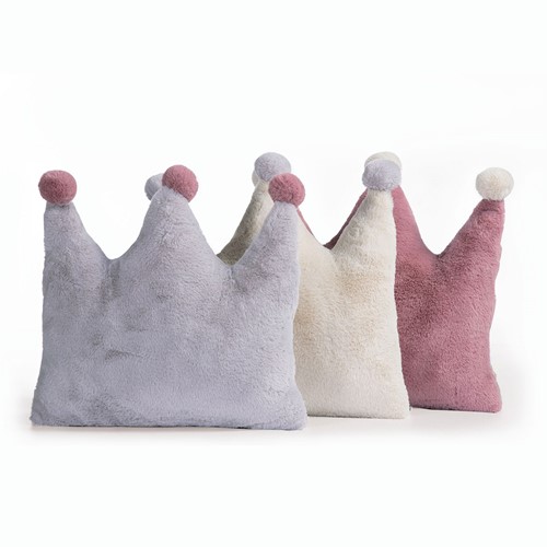 Βρεφικό Διακοσμητικό Μαξιλάρι Nef-Nef Crown 40X40 Ecru