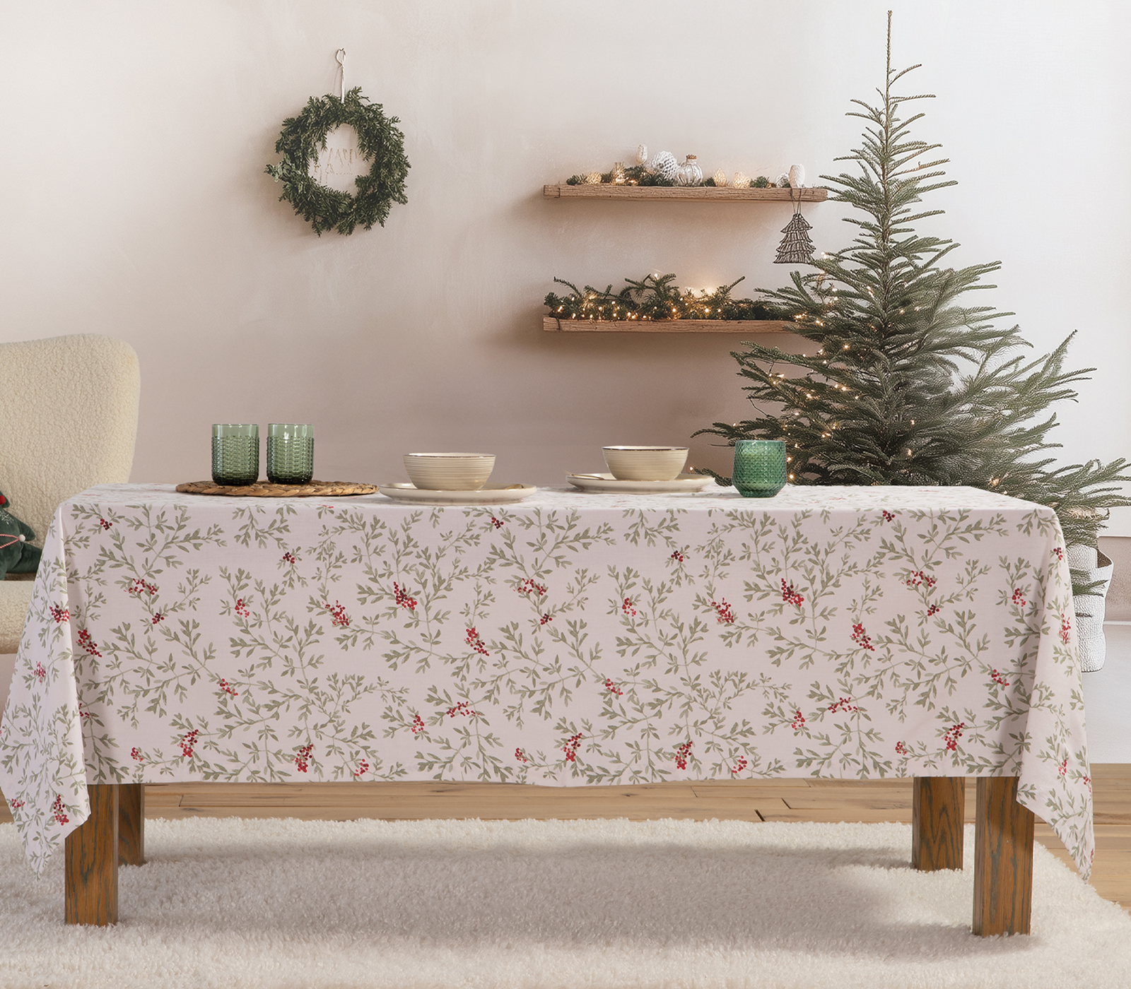 Τραπεζομάντηλο Nef-Nef Homeware Hope 140X140