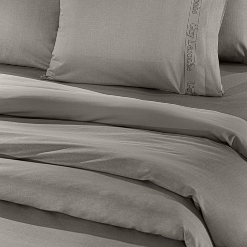 Σεντόνι Ημίδιπλο Guy Laroche Color Plus Dark Wenge 120X200+32 (με λάστιχο)