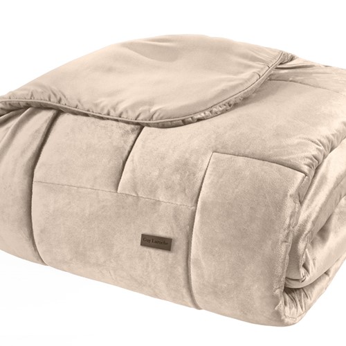 Πάπλωμα Υπέρδιπλο Guy Laroche Scarlett Beige 220x240