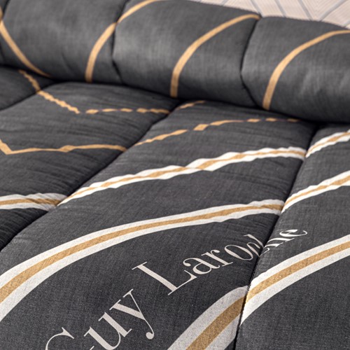 Πάπλωμα Υπέρδιπλο Guy Laroche Suede Canyon Anthracite 220X240