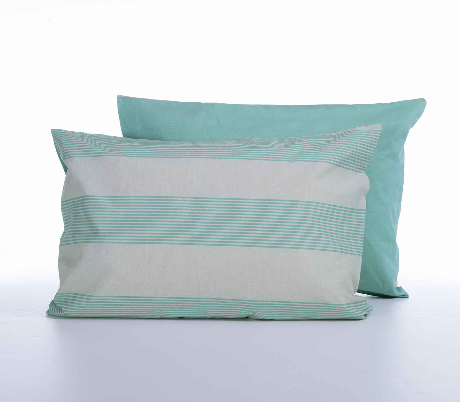 Μαξιλαροθήκη Nef-Nef Homeware Casual Stripe 52x72 Petrol