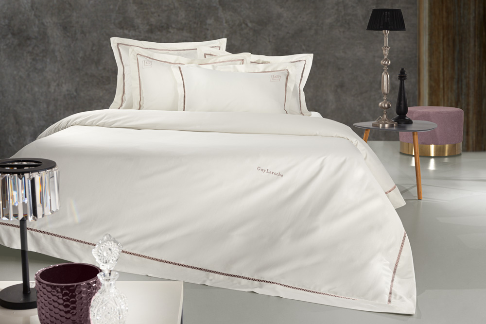 Παπλωματοθήκη King Size Guy Laroche Blend Amethyst-Ivory 260X260