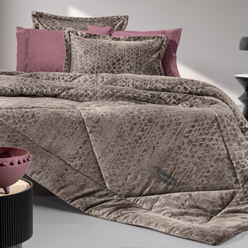 King Size Πάπλωμα Guy Laroche Surreal 260X240 Cocoa