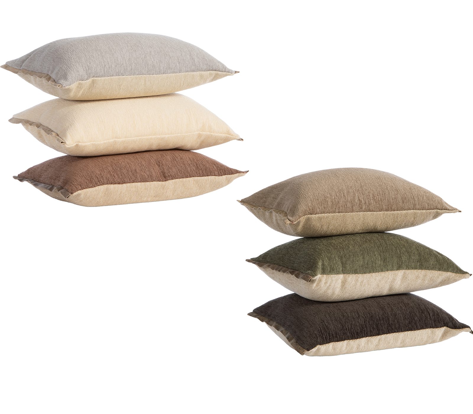 Διακοσμητικό Μαξιλάρι Nef-Nef Homeware New Tanger 40x55 L.Grey/Ecru