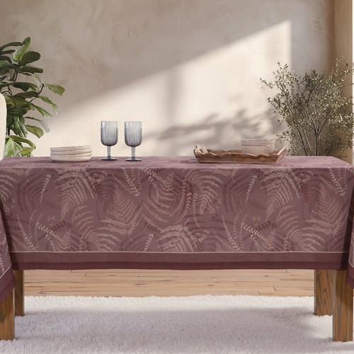 Τραπεζομάντηλο Nef-Nef Homeware Fern 140x180 Bordo