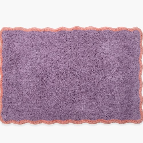 Ταπέτο Μπάνιου Nef-Nef Homeware Vertia 60X90 Mauve