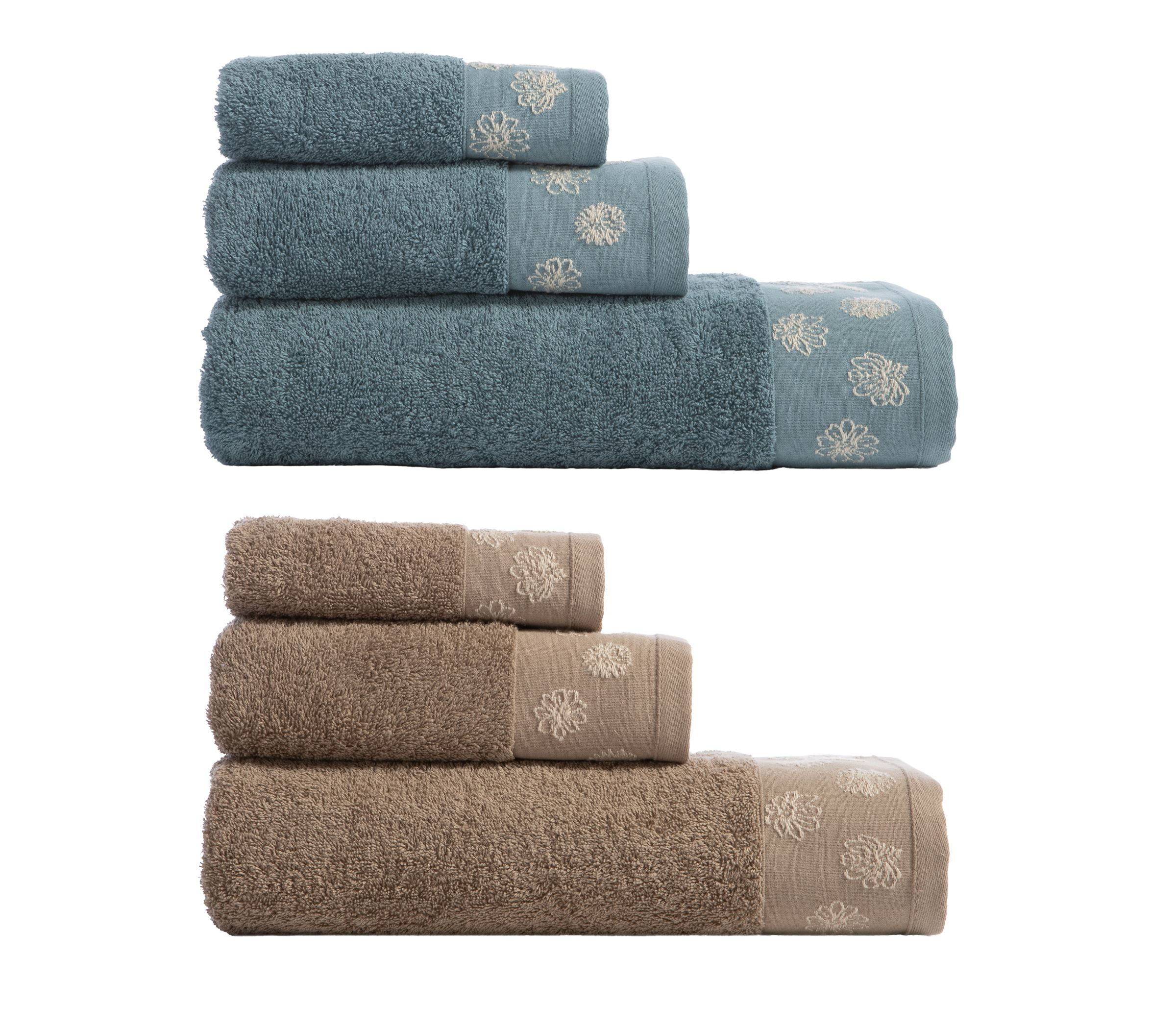 Σετ Πετσέτες Nef-Nef Homeware Anthem 3τμχ Beige