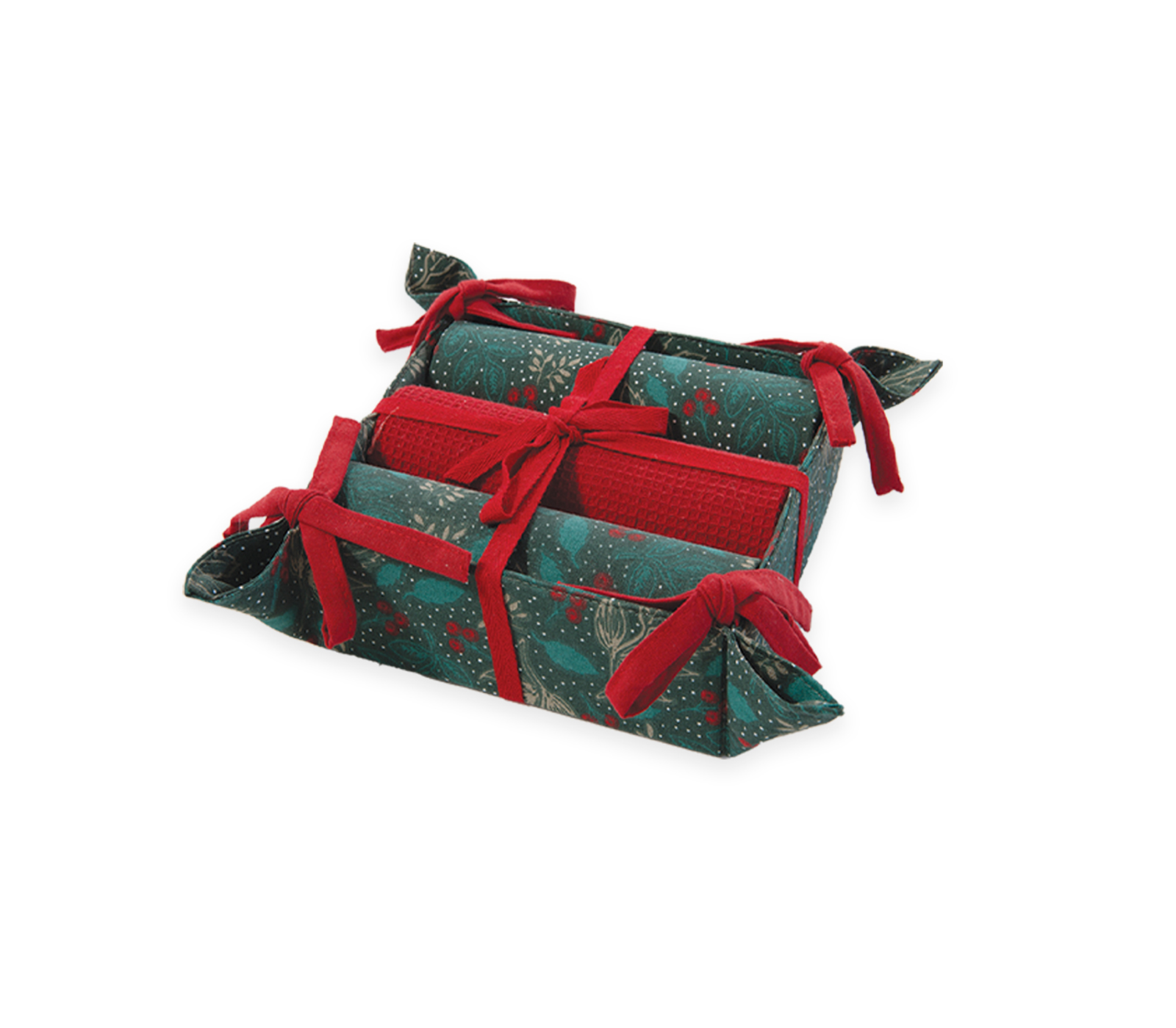 ΧΡΙΣΤΟΥΓΕΝΝΙΑΤΙΚΟ ΚΑΛΑΘΙ LEAVES ΜΕ ΠΟΤΗΡΟΠΑΝΑ ΣΕΤ 3ΤΜΧ NEF-NEF HOMEWARE