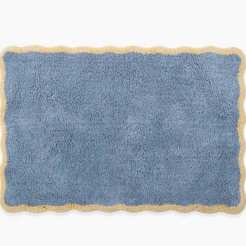 Ταπέτο Μπάνιου Nef-Nef Homeware Vertia 60X90 Blue