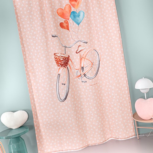 Κουρτίνα Guy Laroche Amore Salmon 150Χ270