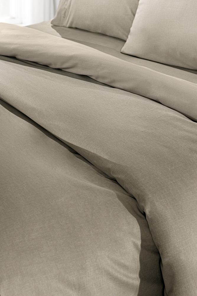 Παπλωματοθήκη Υπέρδιπλη Guy Laroche Color Plus Taupe 225X245