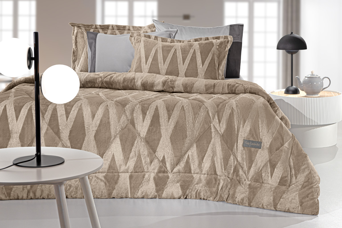 King Size Πάπλωμα Guy Laroche Zadic 260X240 Camel