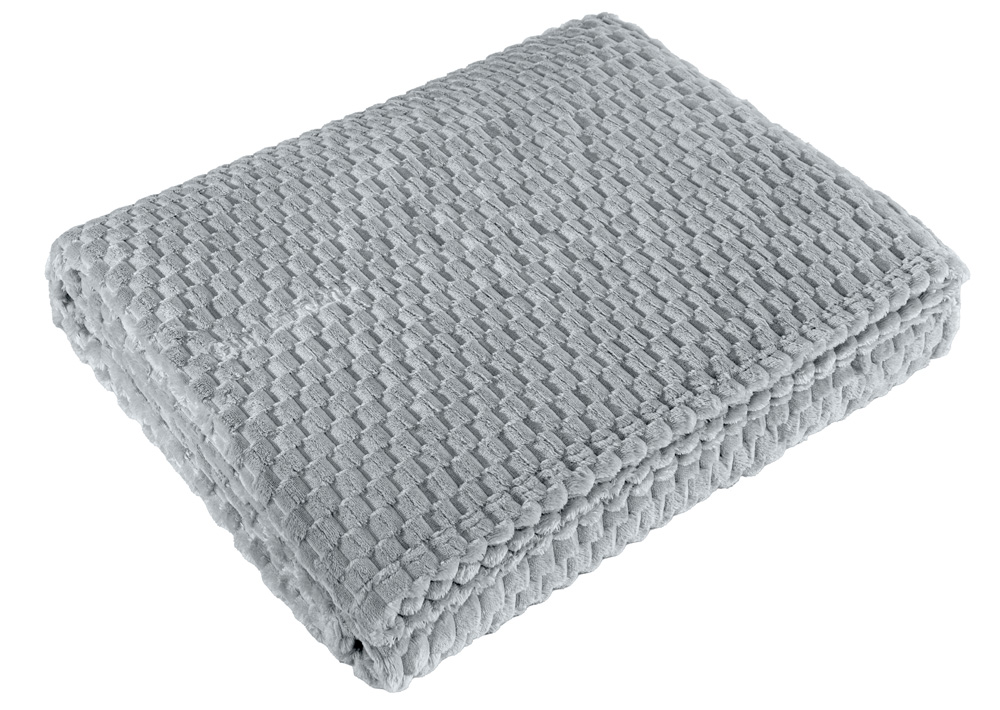 Κουβέρτα Υπέρδιπλη Guy Laroche Smoothie 220x240 Silver