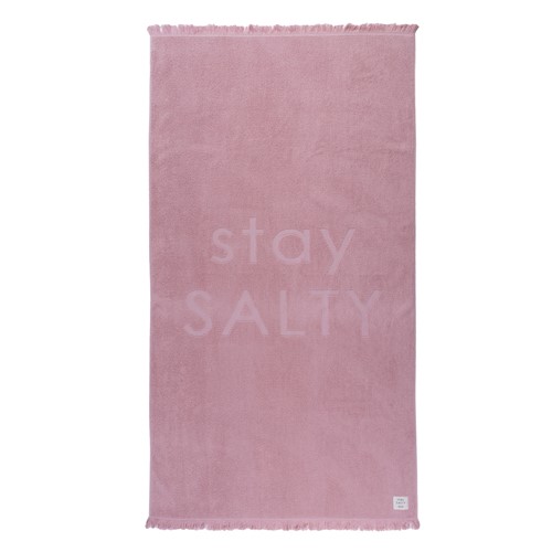 Πετσέτα Θαλάσσης Nef-Nef Stay Salty 90X170 Pink 