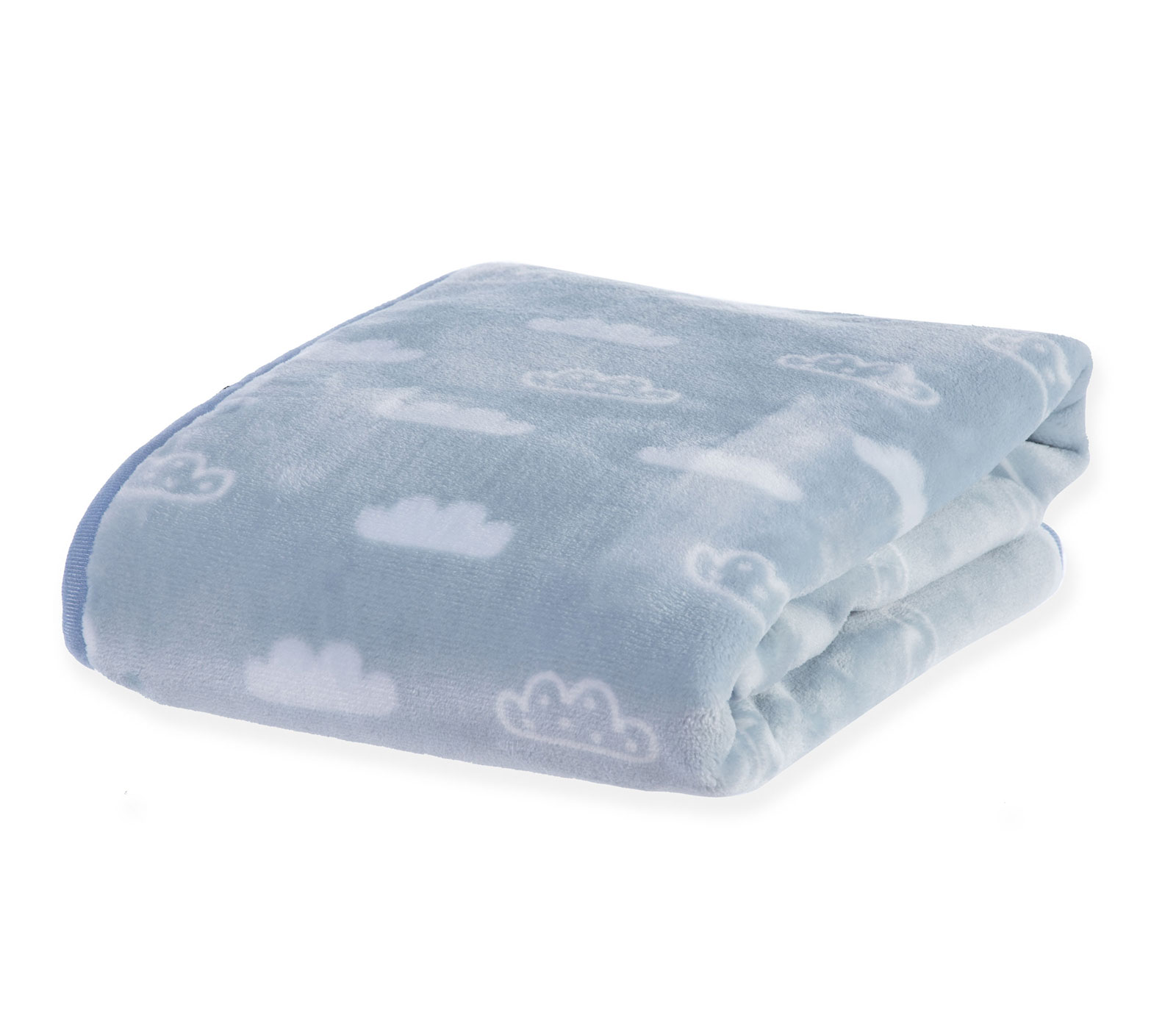 Bρεφική Κουβέρτα Κούνιας Nef-Nef Clouds 100X140 Blue
