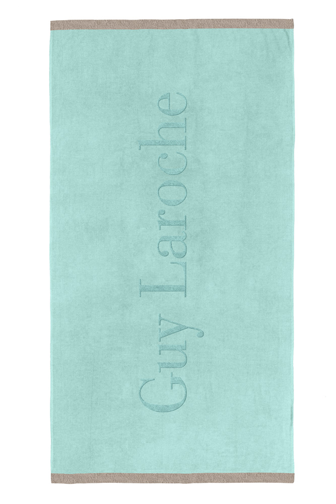 Πετσέτα Θαλάσσης Guy Laroche Silm Aqua 90x180