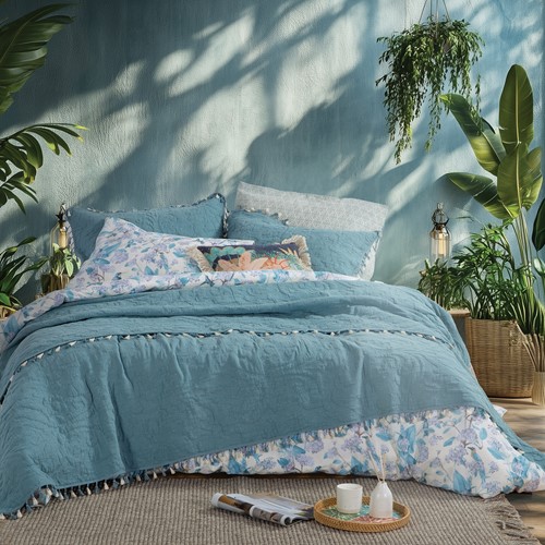 Κουβερλί Υπέρδιπλο Nef-Nef Homeware Feraggio 230x240 Petrol