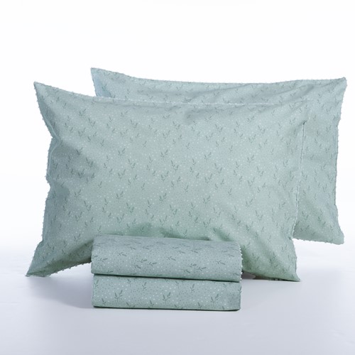 Σεντόνια King Size Nef-Nef Homeware (Σετ) Josefine 280X270 Mint