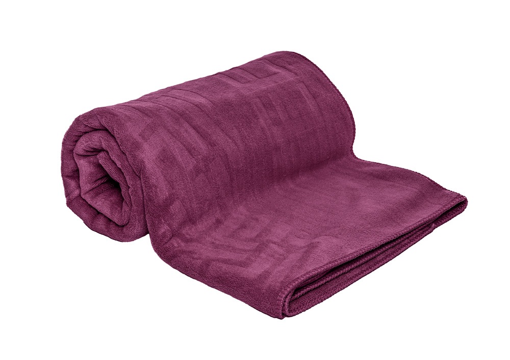 Πετσέτα Θαλάσσης Feel&Touch Icon Aubergine 90X170 