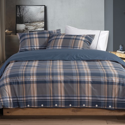 Σεντόνια Υπέρδιπλο Nef-Nef Homeware (Σετ) Nautica Nau Surface 280Χ270 Denim