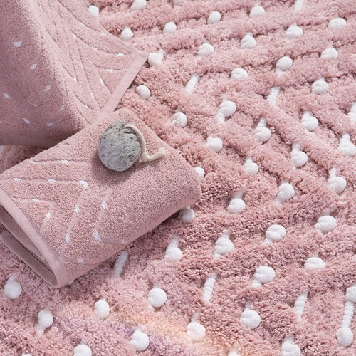 Πετσέτα Προσώπου Nef-Nef Homeware Cheville 50X90 Pink