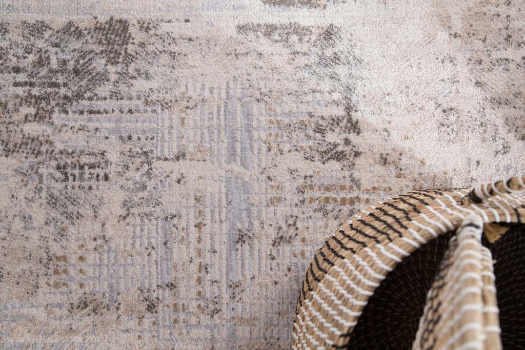 Μοντέρνο χαλί Σαλονιού Tokyo 77Α L. Grey Royal Carpet 160Χ230