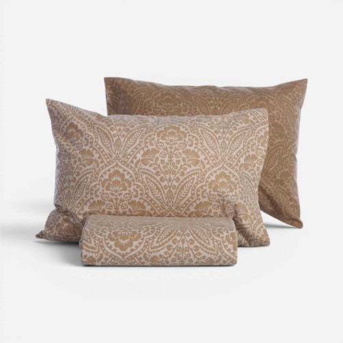 Φανελένια Μονή Παπλωματοθήκη Nef-Nef Homeware (Σετ) Marcel 160x230 Gold