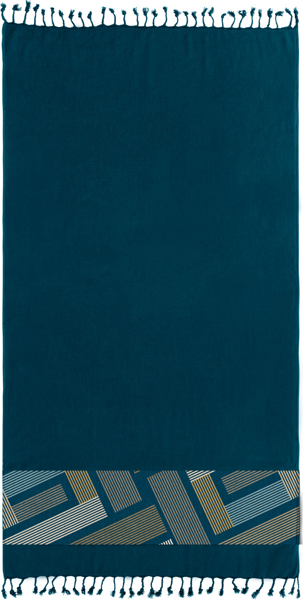 Πετσέτα Θαλάσσης Guy Laroche Pestemal 26 Marine 90x170