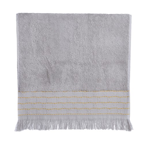 Πετσέτα Προσώπου Nef-Nef Homeware Quantro 50x90 Grey