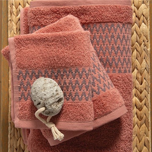 Πετσέτα Σώματος Nef-Nef Homeware Fonteste 70x140 Peach