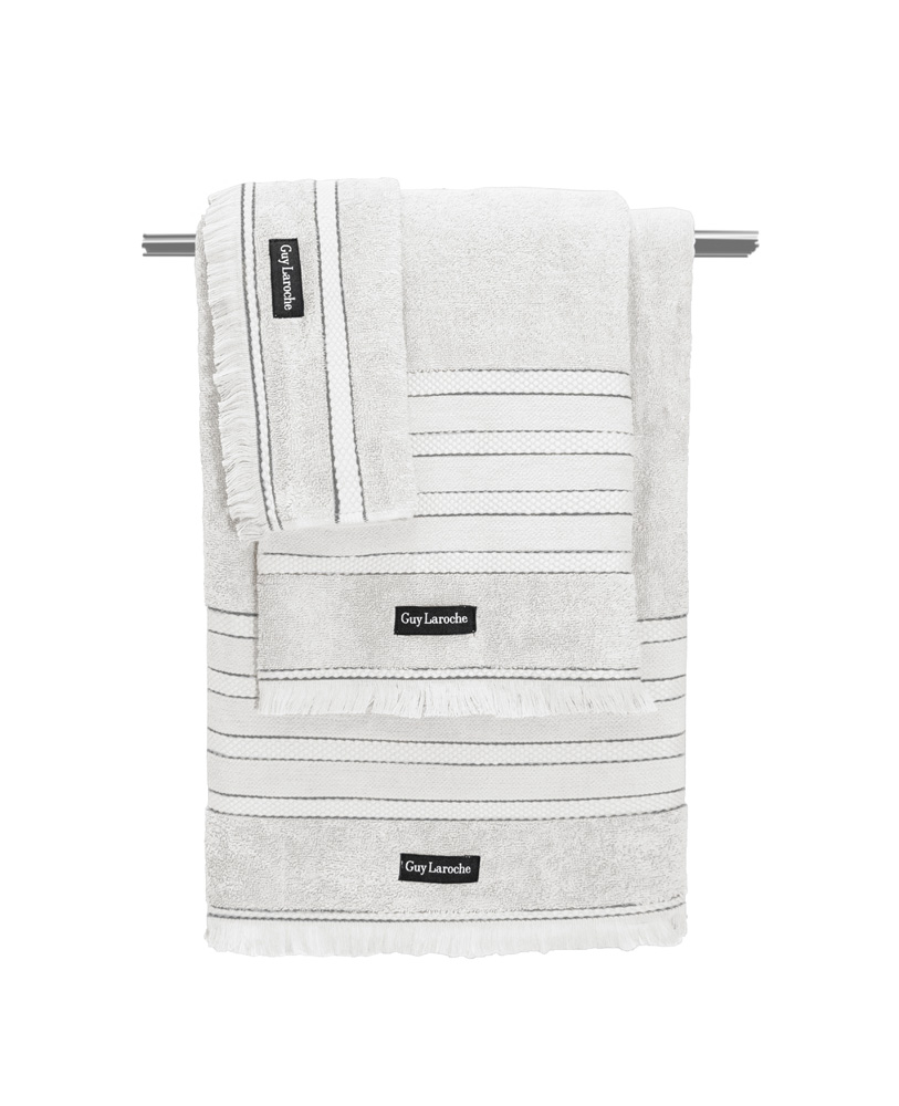 Σετ Πετσέτες Guy Laroche Sarlin White 