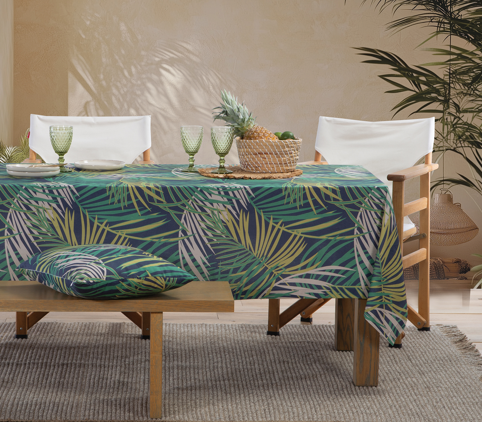 Τραπεζομάντηλο Nef-Nef Homeware Amazon 140x140 Green