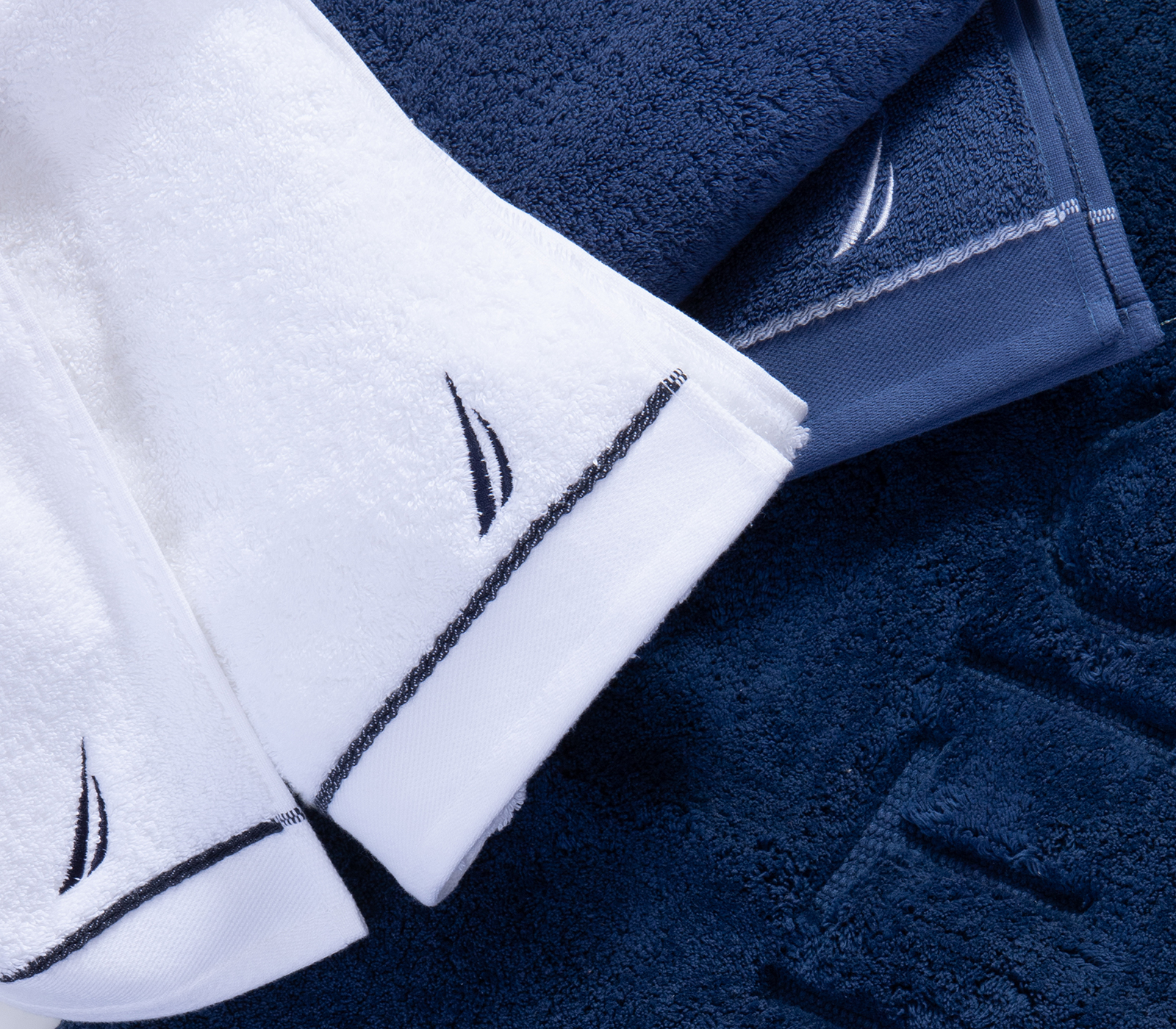 Πετσέτα Χεριών Nef-Nef Homeware Nau Coast 30X50 True Navy