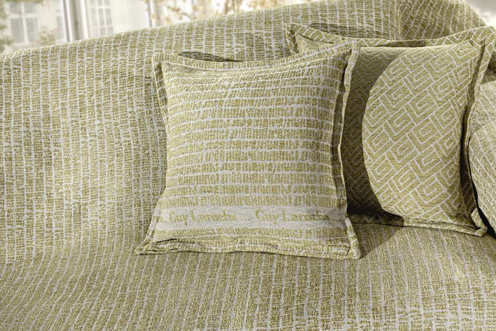Mαξιλάρι Διακοσμητικό Guy Laroche Parfait 50x50 Olive Χωρίς Γέμιση
