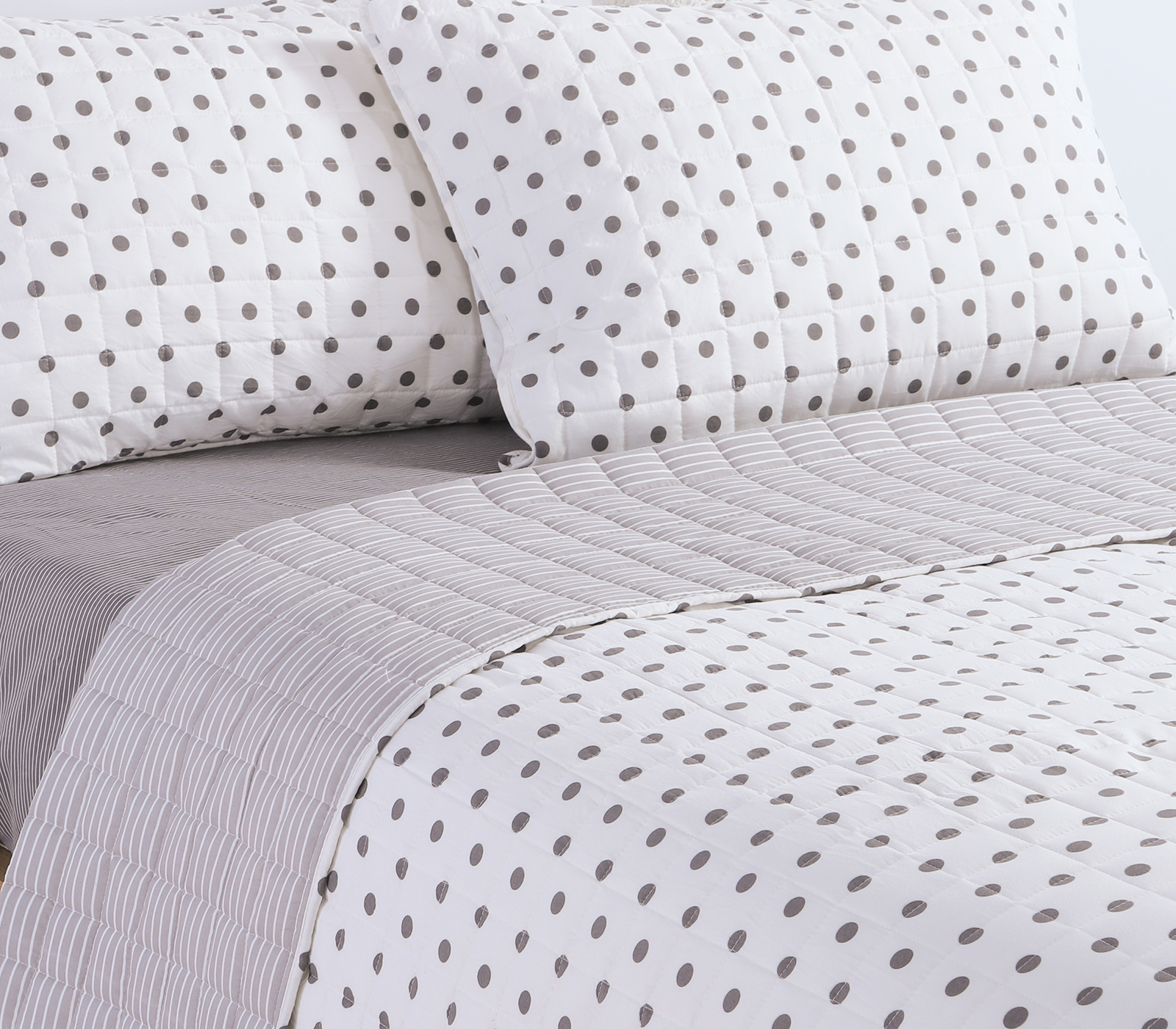 Ζεύγος Μαξιλαροθήκες Nef-Nef Homeware Donter 52x72 Grey 