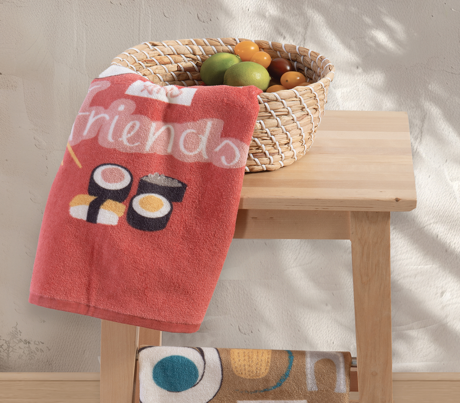  Ποτηρόπανο Nef-Nef Homeware Sushi 40X60 Terra