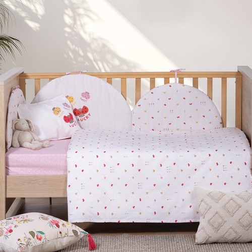 Πάντα Κούνιας Nef-Nef Homeware Lady Bug Ecru