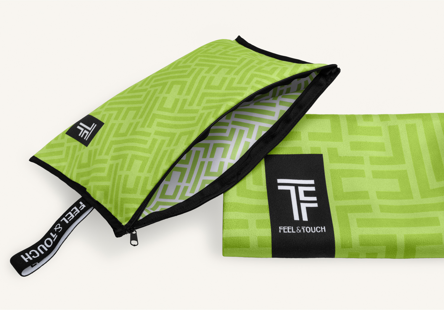 Πετσέτα Θαλάσσης Feel & Touch  (Με νεσεσσερ) Motivo 04 (90X180)