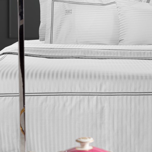 Σεντόνια King Size Guy Laroche (Σετ) Nice Cement - D.Silver 270X280