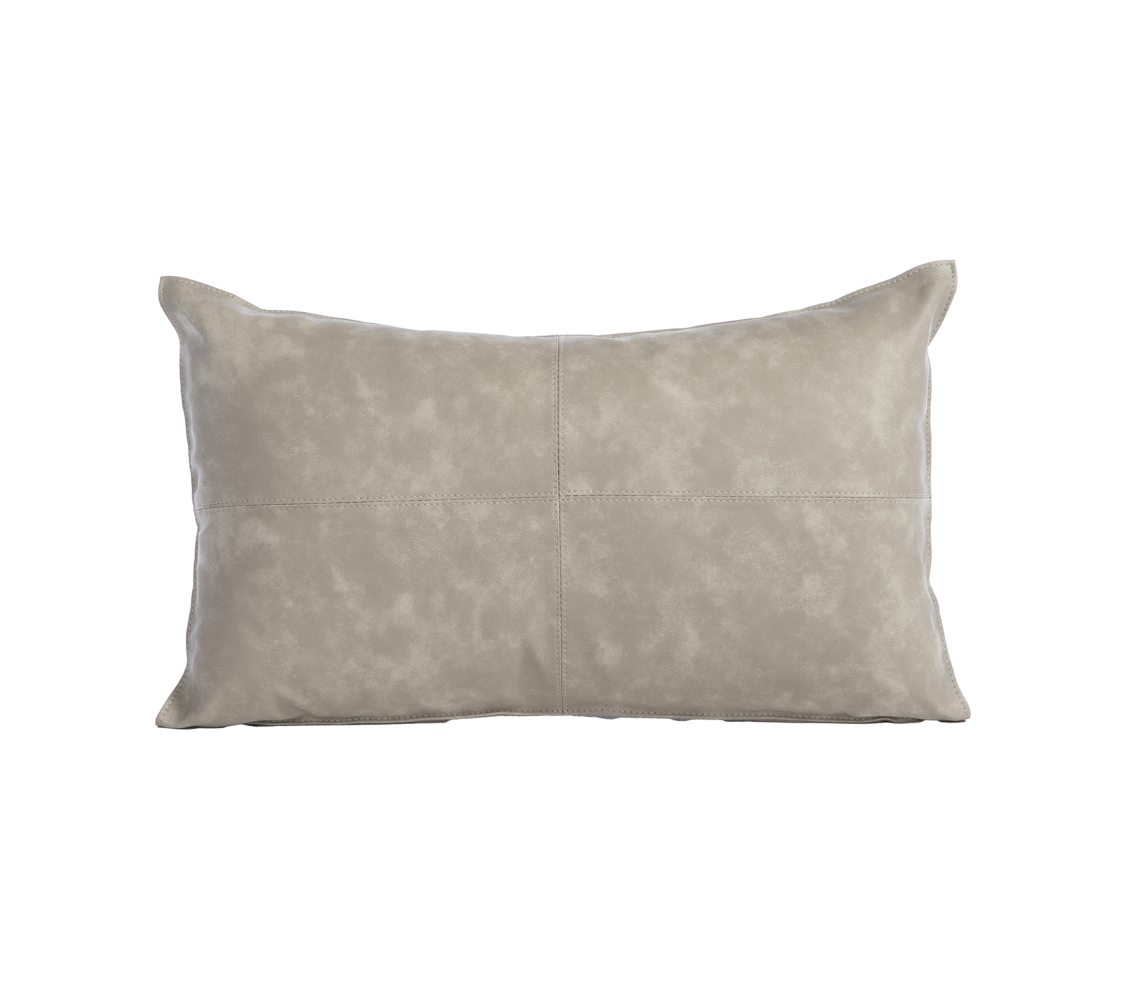 Διακοσμητικό Μαξιλάρι Nef-Nef Homeware με υφη δέρματος Lethal 30x50 Grey