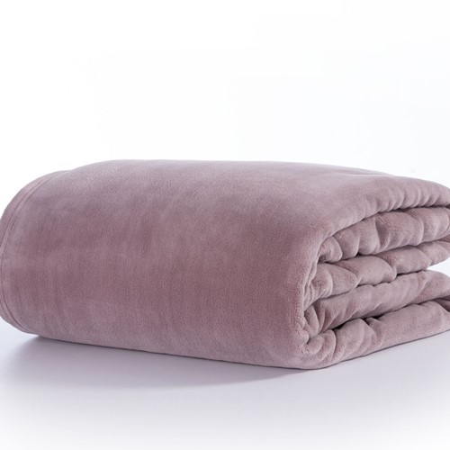 Kουβέρτα Fleece Μονή Nef-Nef Homeware Cosy 160Χ220 Mauve