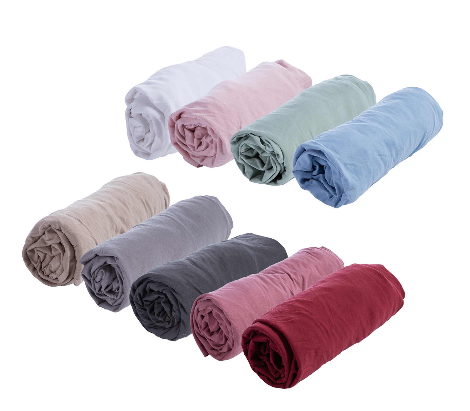 Σεντόνι Υπέρδιπλο Nef-Nef Homeware Με λάστιχο 160Χ200+30 Amethyst