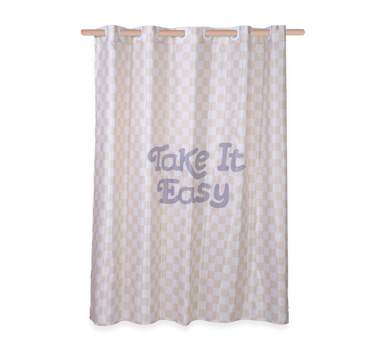Κουρτίνα Μπάνιου Nef-Nef Homeware Easy 180x180 Beige