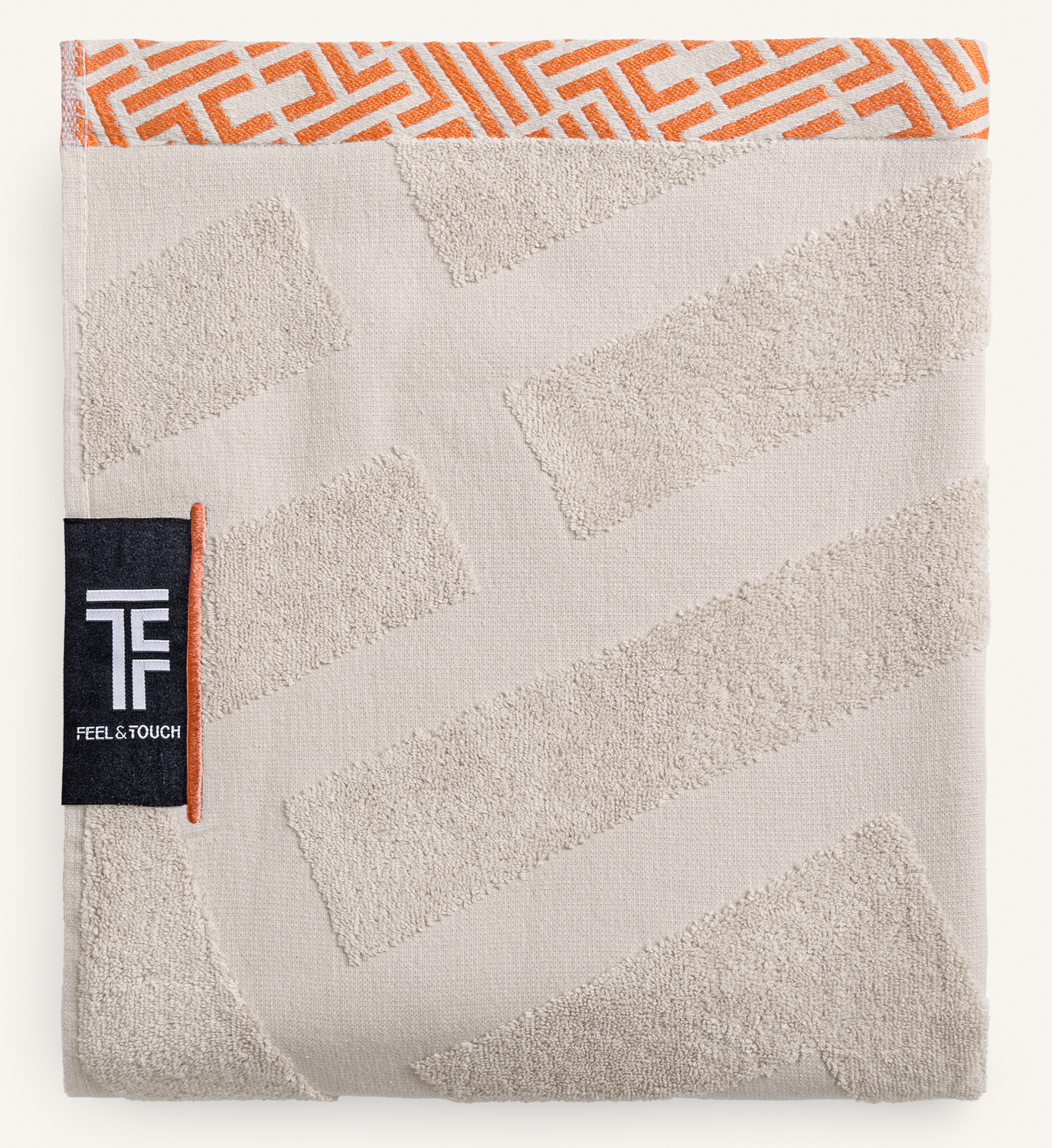 Πετσέτα Θαλάσσης Fresh Feel & Touch Sand (90X180)
