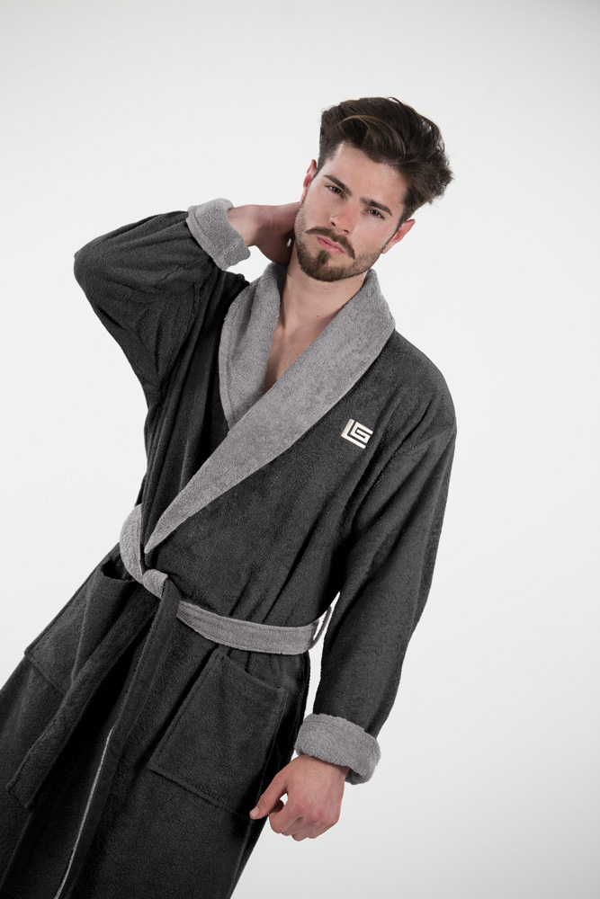  Mπουρνούζι Guy Laroche Duo Noir X.Large